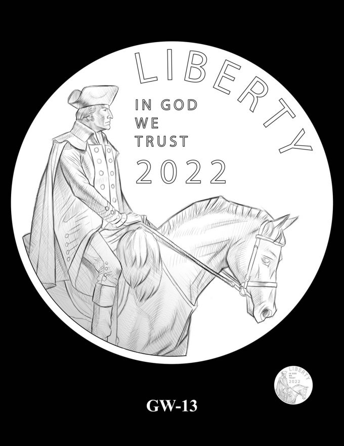 American Women Quarter, Obverse Candidate Design GW-13