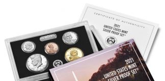 US Mint Sales: 2021 Silver Proof Set Debuts U.S. Mint product images of the 2021 Silver Proof Set