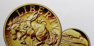 2021 American Liberty Gold Coin Depicts Bucking Horse 2021 American Liberty Gold Coin-brochure