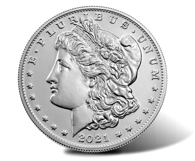 2021 Morgan Silver Dollar - Obverse