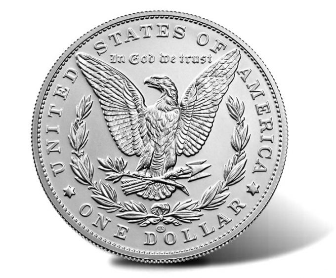 2021 Morgan Silver Dollar with CC Privy Mark - Reverse
