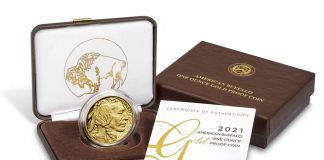 2021-W $50 Proof American Buffalo Gold Coin Released U.S. Mint product Images for the 2020-W $50 Proof American Buffalo Gold Coin