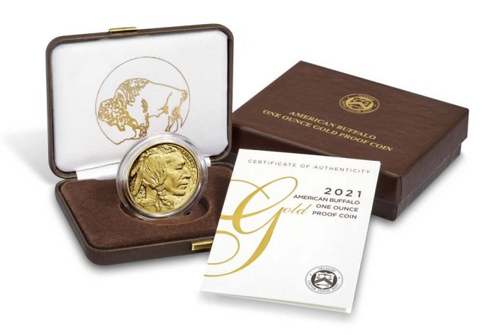 U.S. Mint product Images for the 2020-W $50 Proof American Buffalo Gold Coin