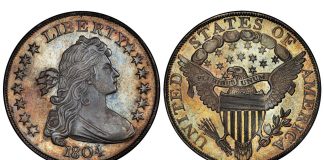 1804 Silver Dollar Sells for $7.68 Million in SBG ANA Auction 1804 Draped Bust Silver Dollar