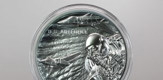 U.S. Mint Opens Armed Forces 1-Ounce Silver Medal Enrollment CoinNews photo U.S. Air Force Silver Medal - obverse