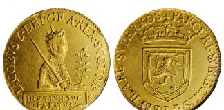 SBG to Offer Loch Ness Collection of Scottish Coins SCOTLAND. 20 Pound Piece, 1576. Second Coinage