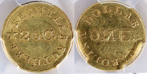 Bechtler gold dollar