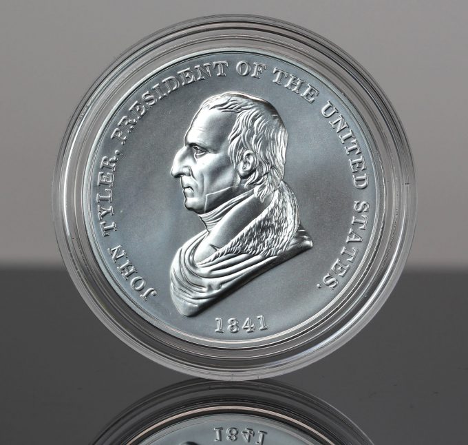 John Tyler Presidential Silver Medal