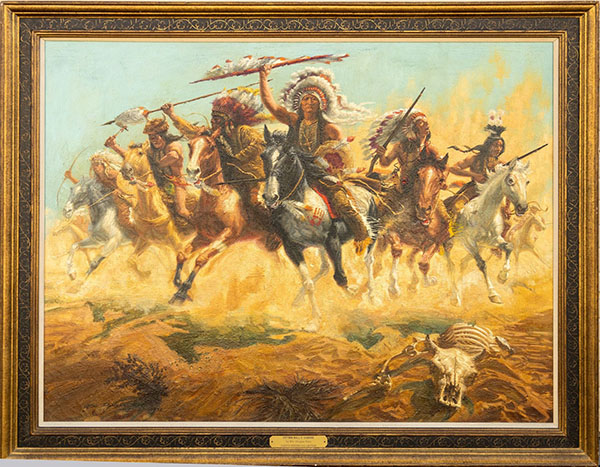 Sitting Bull painting