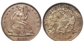 U.S. Coins Top $31 Million in SBG’s August ANA Auction 1878-S Liberty Seated Half Dollar