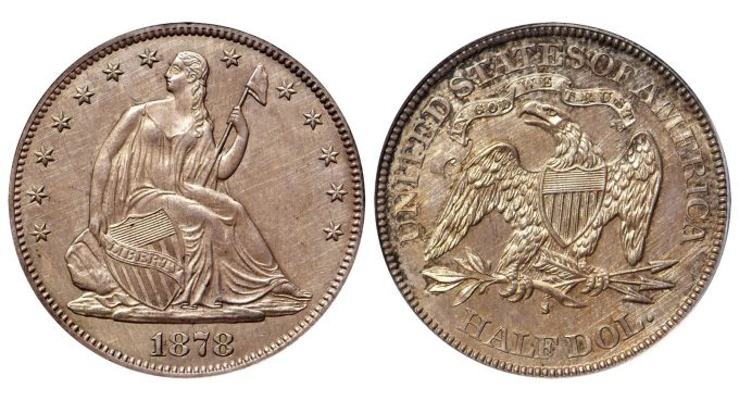 1878-S Liberty Seated Half Dollar