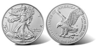 Redesigned 2021-W Uncirculated American Silver Eagle Launch 2021-W Uncirculated American Silver Eagle