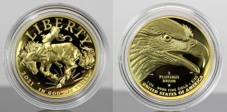 CCAC to Review 2023 American Liberty Gold Coin and Silver Medal Designs CoinNews Photo 2021-W $100 Proof American Liberty Gold Coin
