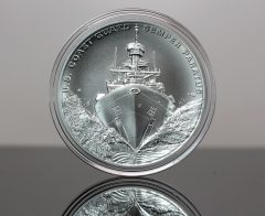 CoinNews photo U.S. Coast Guard Silver Medal - obverse