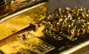 Gold prices fell 3.4% in September