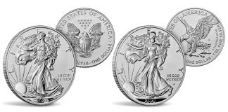 2021 Reverse Proof American Silver Eagle Two-Coin Set Launch Mint images 2021 S&W Reverse Proof American Silver Eagles