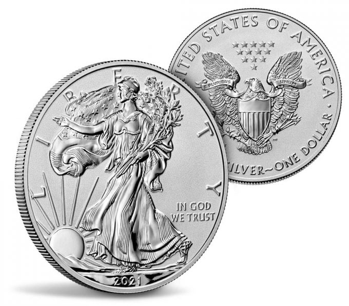 Mint images 2021-W Reverse Proof American Silver Eagle