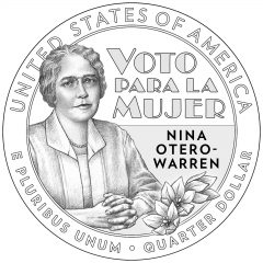 2022 American Women Quarter for Nina Otero-Warren