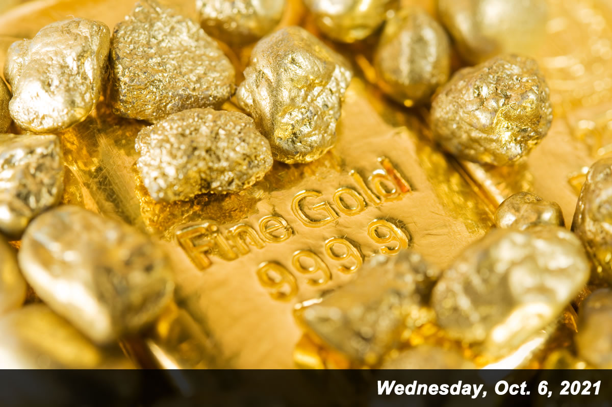 Gold rose less than 0.1% on Wednesday