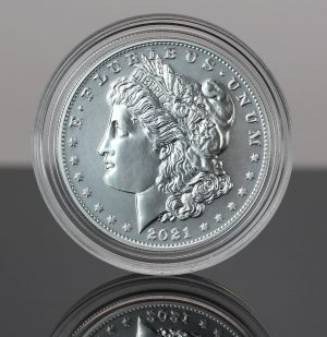 CoinNews 2021-S Morgan Silver Dollar - Obverse