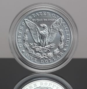 CoinNews 2021-S Morgan Silver Dollar - Reverse