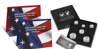 US Mint Sales: 2021 Mint Set and 2021 Limited Edition Silver Set Debut U.S. Mint product images of their uncirculated 2021 Mint Set and 2021 Limited Edition Silver Proof Set