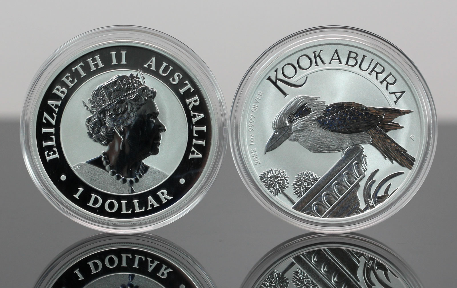 2021 AU Australian Kookaburra One Ounce Silver Coin Dollar Uncircualted Mint 