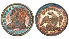 1831 10C PR66 PCGS. JR-2, R.7