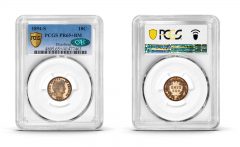 1894-S Proof Barber Dime, graded PCGS PR65+BM CAC