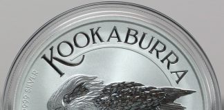 Perth Mint Gold and Silver Bullion Sales Rally in November A CoinNews photo of a 2022 Australian Kookaburra 1oz Silver Bullion Coin (reverse side shown)
