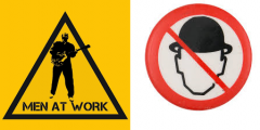 men with hats who work