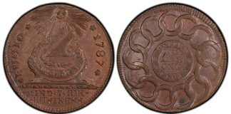 PCGS Reclassifies Early American Fugio Cent As Regular-Issue Coin 1787 Fugio Cent
