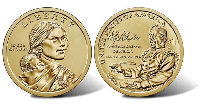 2022 Native American Dollar - Obverse and Reverse