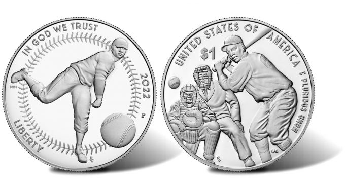 2022-P Proof Negro Leagues Baseball Silver Dollar