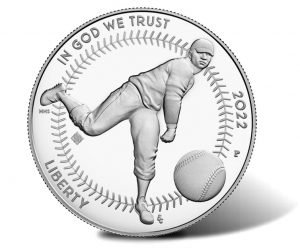 2022-P Proof Negro Leagues Baseball Silver Dollar with Privy Mark