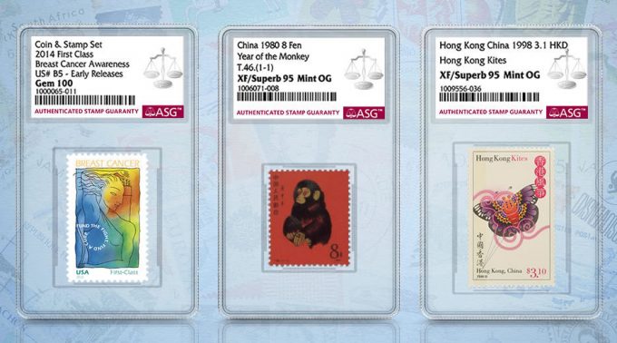 ASG-certified Stamps