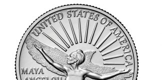 U.S. Mint Produces 3.96 Billion Coins for Circulation in First Quarter Maya Angelou quarter - reverse