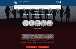U.S. Mint catalog of American Women Quarters