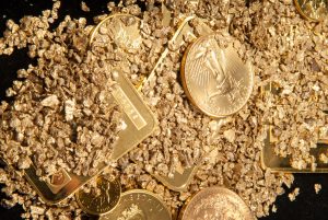 Gold prices soared 5.8% in February