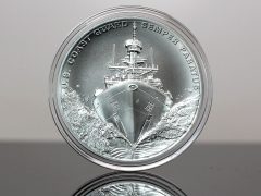 CoinNews photo U.S. Coast Guard Silver Medal – obverse-a