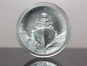 CoinNews photo US Coast Guard Silver Medal - obverse-a