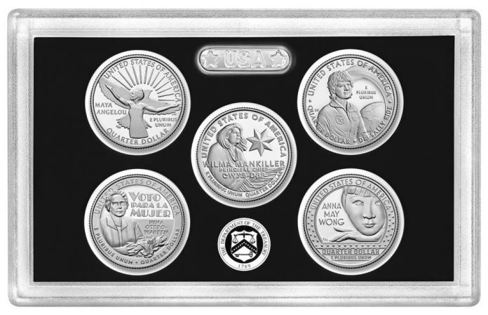 2022 American Women Quarters Uncirculated Set - Complete Collection, Business Strike 1 thumbnail image