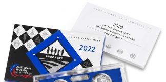 U.S. Mint Releases 2022 American Women Quarters Proof Set U.S. Mint product images of their 2022 American Women Quarters Proof Set
