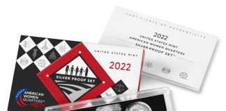 2022 American Women Quarters Silver Proof Set Release Mint product images of 2022 American Women Quarters Silver Proof Set