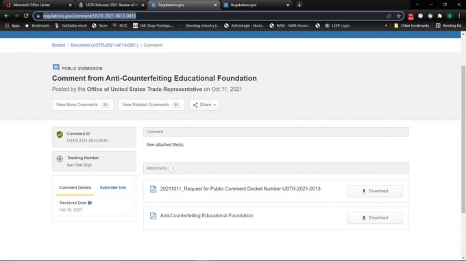 Office of U.S. Trade Representative