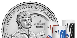 Dr. Sally Ride Quarters Available in Rolls and Bags US Mint image 2022 P D S Dr. Sally Ride quarter and rolls