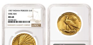NGC-certified 1907 Indian Head Eagle Tops $800,000 in Stack’s Bowers Sale This 1907 Indian Head Eagle, graded NGC MS 68, realizxed over $800,000