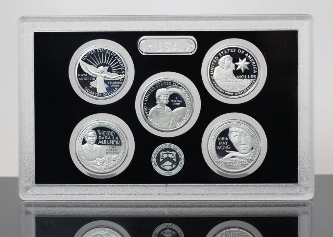 CoinNews photo lens 2022 American Women Silver Quarters Proof Set