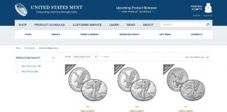US Mint: Single 2022 American Silver Eagles Sold Out US Mint Enrollment Page for 2022 American Silver Eagles