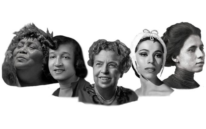 U.S. Mint collage of 2023 American Women Quarter Honorees